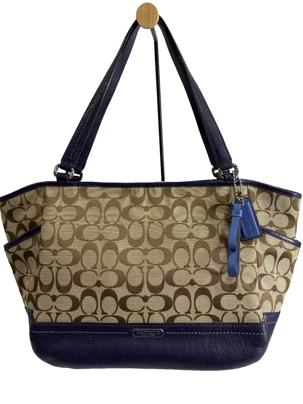 Coach Park Signature Carrie Tote